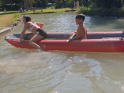 Ausflug mit Kindern - Steiermark - Bootsfahrt - Wassererlebnispark Im Gesäuse