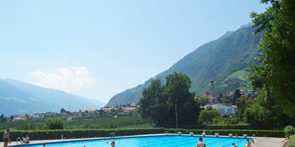 Ausflug mit Kindern - Trentino-Südtirol - Freibad Partschins