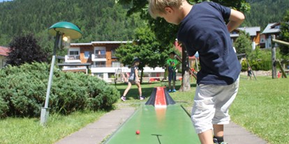 Ausflug mit Kindern - Pongau - Minigolfplatz Flachau
