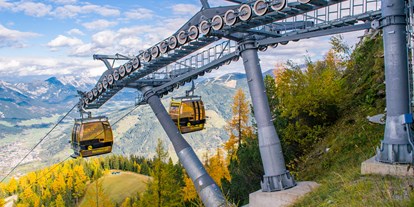 Ausflug mit Kindern - Schladming-Dachstein - Gipfelbahn Hochwurzen - 10er Gondeln - Gipfelbahn Hochwurzen