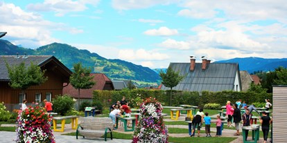 Ausflug mit Kindern - Ramsau am Dachstein - Pit-Pat Anlage am Schlossplatz in Haus - Pit-Pat Anlage Haus im Ennstal