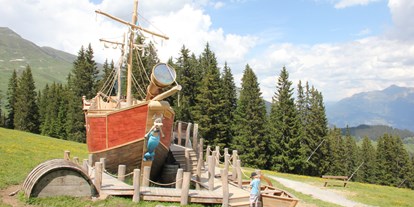 Ausflug mit Kindern - Serfaus - Piratenweg in Serfaus - Thomas Brezinas Abenteuerberge
