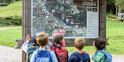 Ausflug mit Kindern - Bludenz - Erlebnisweg Litzbach vom Silbertal im Montafon