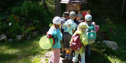 Ausflug mit Kindern - Region Seefeld - WIldbienen hinter Glas - Bienenlehrpfad Reith bei Seefeld - Tirol
