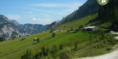 Ausflug mit Kindern - Ramsau am Dachstein - Die Almhütte ist in Sicht - Postalm Rettenegghütte