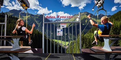 Ausflug mit Kindern - Tirol - Ischgl Skyfly