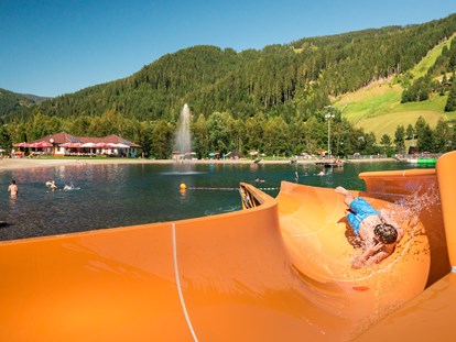 Ausflug mit Kindern - Salzburger Sportwelt - Erlebnisbadesee Eben