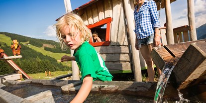 Ausflug mit Kindern - Saalbach - Montelino's Wasserspielplatz