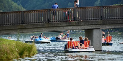 Ausflug mit Kindern - Fürstenfeld - Tretbootfahren - Freizeitparadies Stubenbergsee