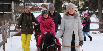 Ausflug mit Kindern - Kärnten - Trattlers Winter-Ponyfarm (Anfang Dezember - Anfang April bzw. Ostern) - Trattlers Ponyfarm 
