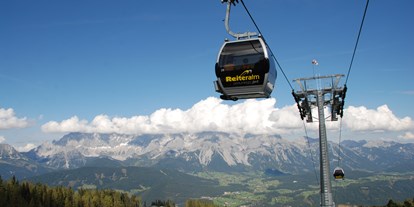 Ausflug mit Kindern - Schladming-Dachstein - 8er-Seilbahn "Preunegg Jet" - Reiteralm Bergbahnen -  Sommer-Seilbahn Preunegg Jet