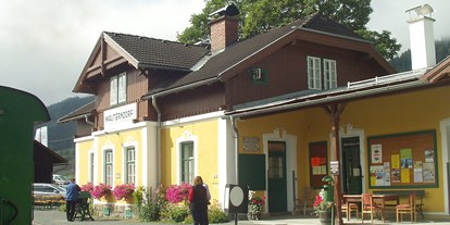 Ausflug mit Kindern - Lungau - Bahnhof Mauterndorf - Taurachbahn