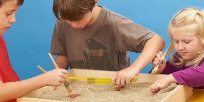 Ausflug mit Kindern - Salzburg - Workshop Sandkistenarchäologie - Keltenmuseum Hallein
