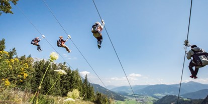 Ausflug mit Kindern - Ramsau am Dachstein - Zipline Stoderzinken