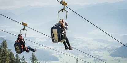 Ausflug mit Kindern - Ramsau am Dachstein - Zipline Stoderzinken