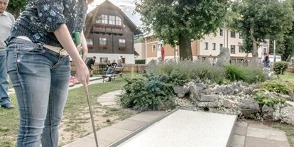 Ausflug mit Kindern - Schladming-Dachstein - Minigolfplatz Schladming