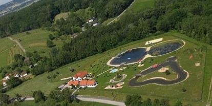 Ausflug mit Kindern - Burgenland - Wassererlebniswelt von oben - Pinkataler Weinstrasse - Wassererlebniswelt Südburgenland